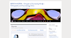 Desktop Screenshot of berovaklinik.com